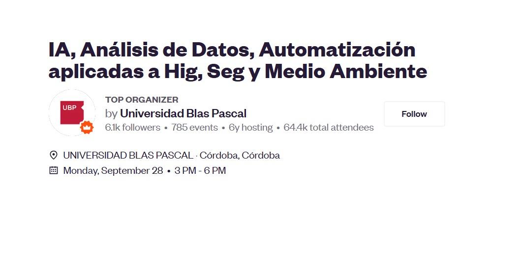 IA, Análisis de Datos y Automatización aplicadas a Higiene, Seguridad y Medio Ambiente
