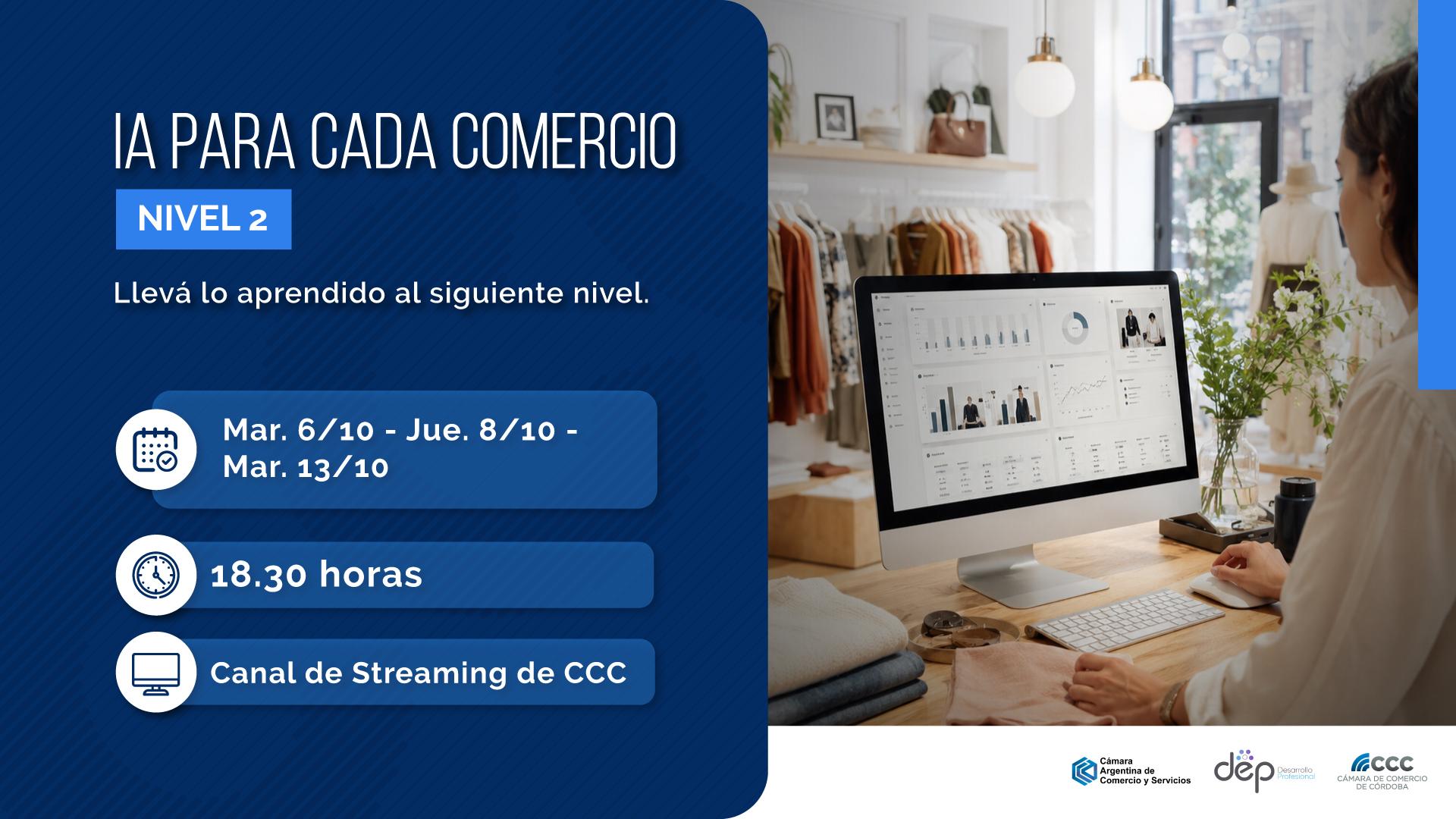 IA para Cada Comercio. Nivel 2